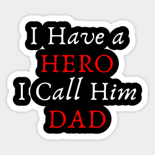 Happy Fathers Day Sticker